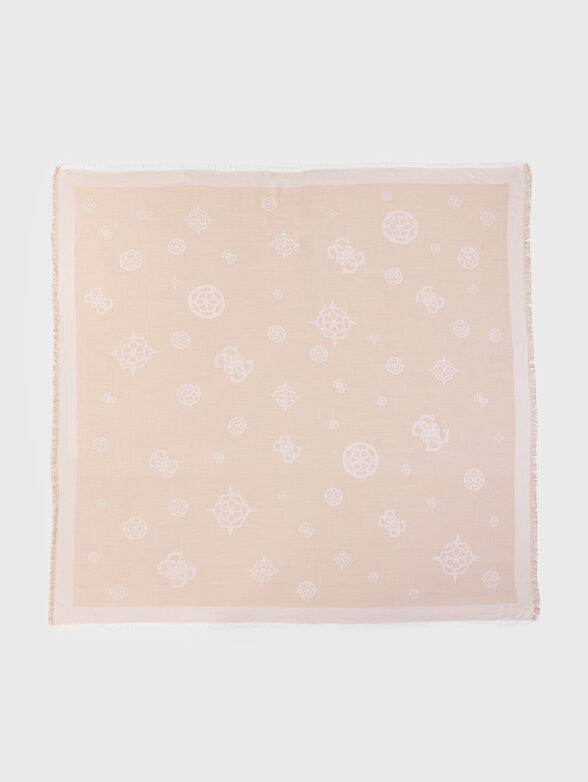 GALERIA scarf with monogram logo print - 2