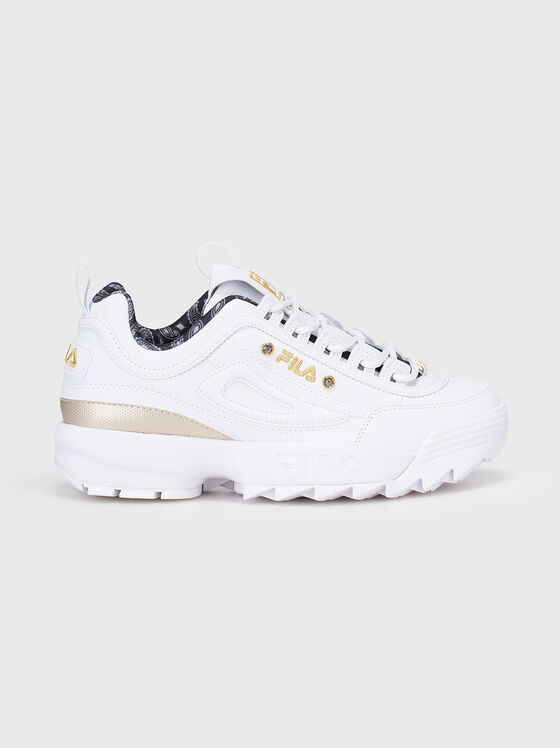 Adidași DISRUPTOR cu accente aurii - 1