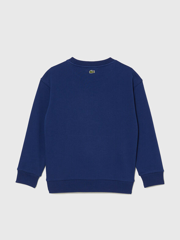 Cotton sweatshirt with accent logo  - 2