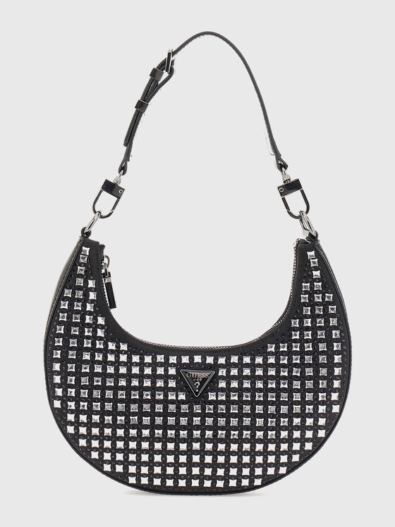 LUA small hobo bag with rhinestones - 1