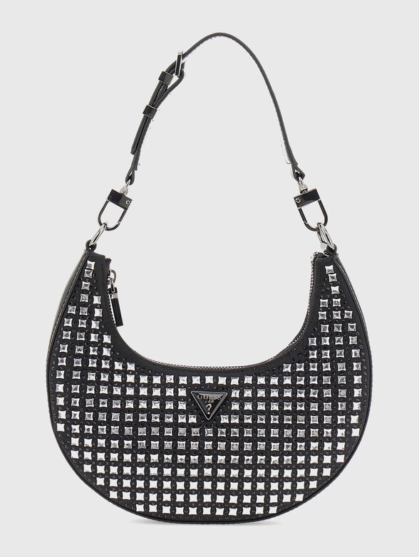 LUA small hobo bag with rhinestones - 1