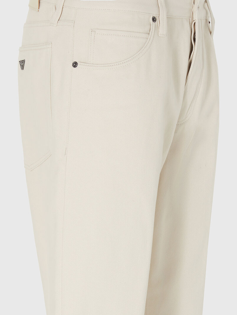 Straight jeans with logo detail - 3