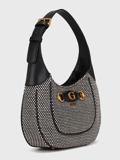 IZZY hobo bag with logo element - 3