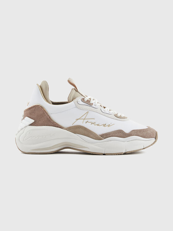 Adidași din piele naturală - 1