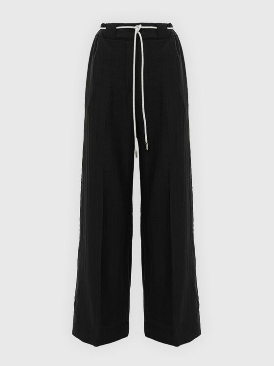 Pantaloni cu picioare largi - 1