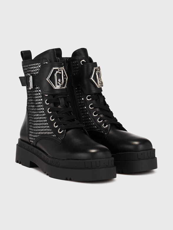 LOVE 33 ankle boots with appliquéd sequins - 2