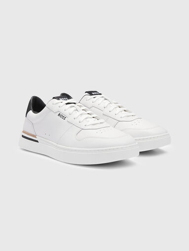 Leather sports shoes - 3
