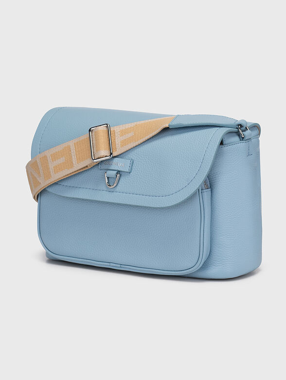 Black crossbody bag with metal detail - 5