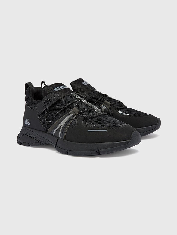  L003 0722 black sports shoes - 2