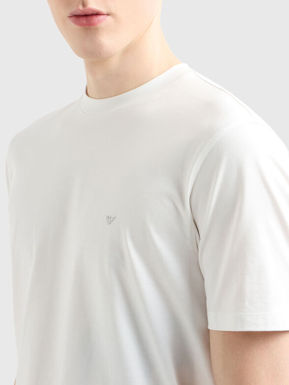 Cotton t-shirt with logo - 4