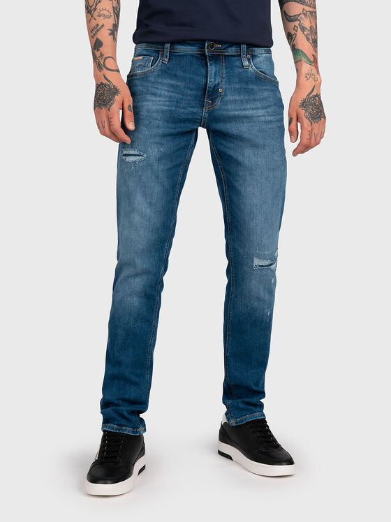 GEEZER blue slim jeans - 1