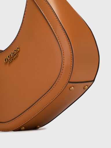 ABEY small hobo bag with logo accent - 4