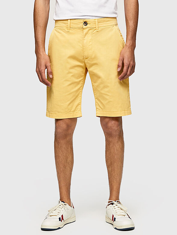 MC QUEEN beige shorts - 1