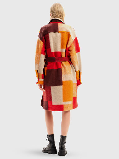 Shirt coat made of wool blend - 3