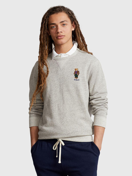 POLO BEAR grey sweatshirt - 1
