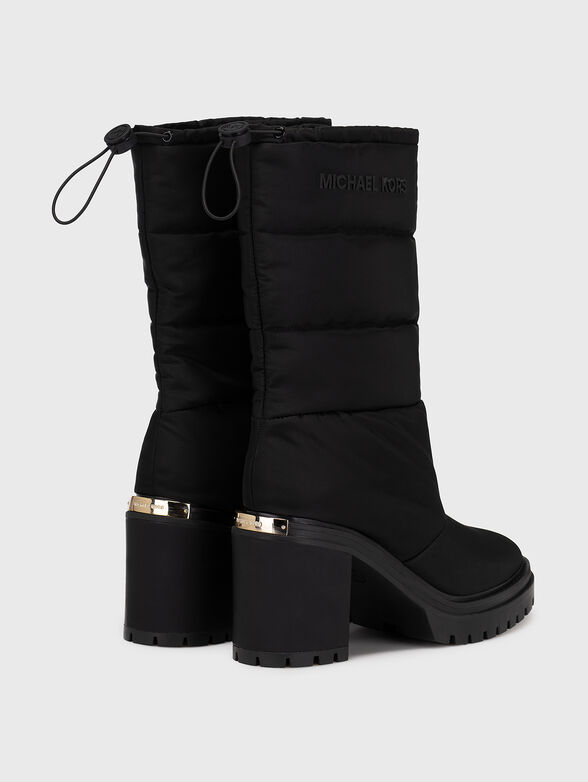 HOLT quilted boots with logo detail - 2