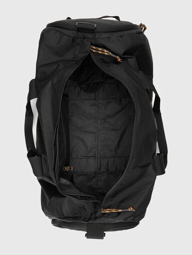 Black sports bag with logo detail - 3