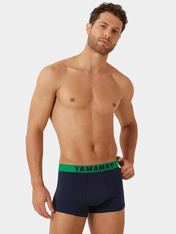 FASHION COLOR black trunks - 1