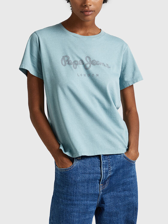 HAILEY T-shirt with rhinestones - 1