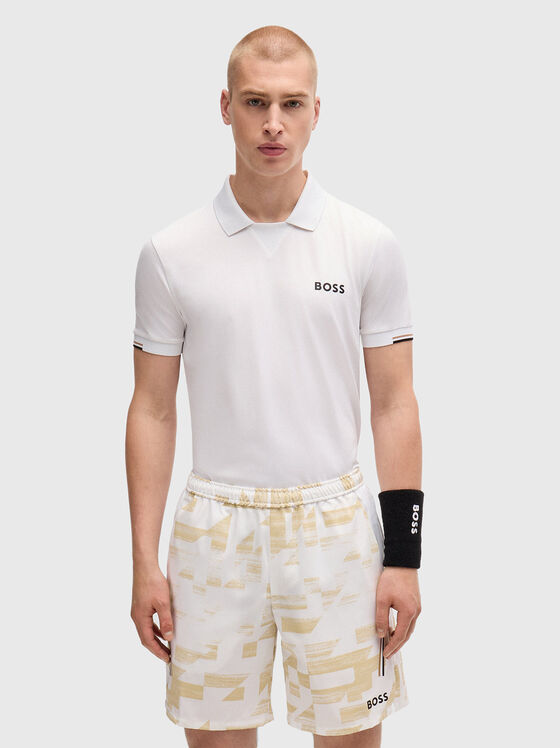 Tricou polo PALLE alb - 1