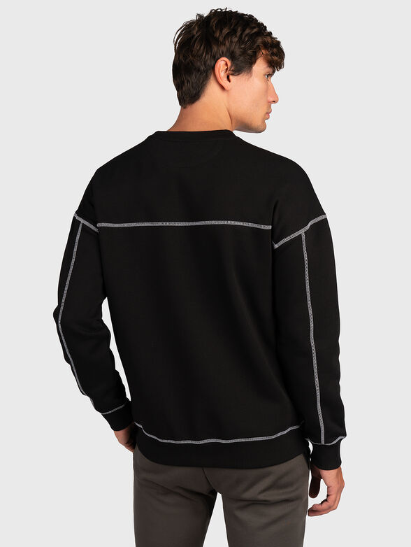 ALGER sports sweatshirt with contrast logo print - 2