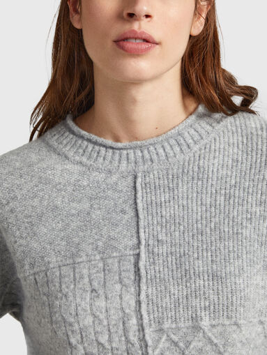 ERIKA sweater with oval neckline - 5