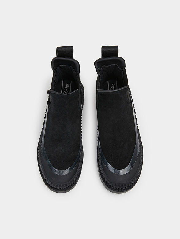 ASCOT YOUNG black slip-on boots - 6