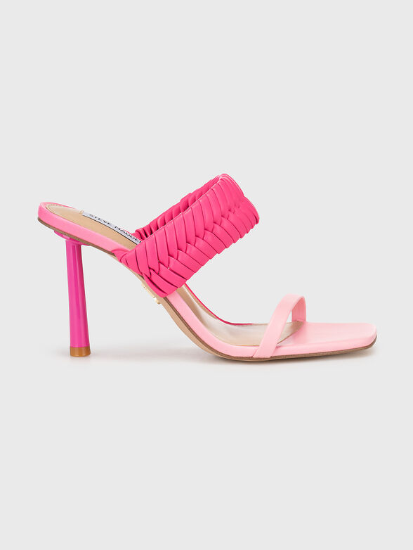 ENAMOR black heeled slippers - 1