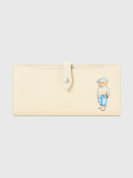 Geantă din piele cu imprimeu Polo Bear - 1