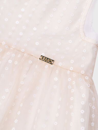 Dresses with ruffle with logo accent - 5
