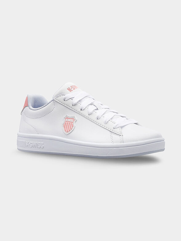 COURT SHIELD sneakers with pink accents - 2