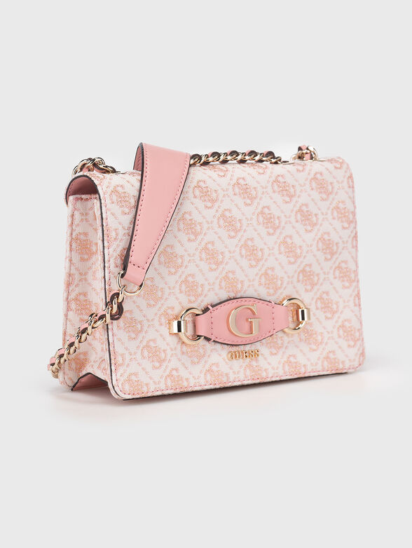 IZZY monogram logo print bag  - 4