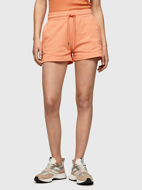 WHITNEY shorts in coral color - 1