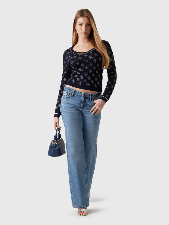 ROSIE sweater with rhinestones - 2