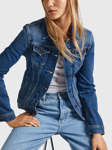THRIFT denim jacket - 4