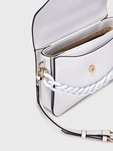 CORINA black bag with logo accent - 4