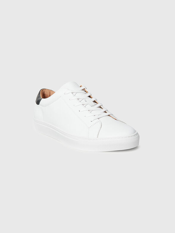 White leather sneakers - 2
