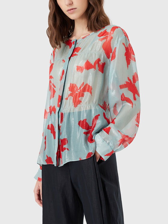Silk blend shirt - 1