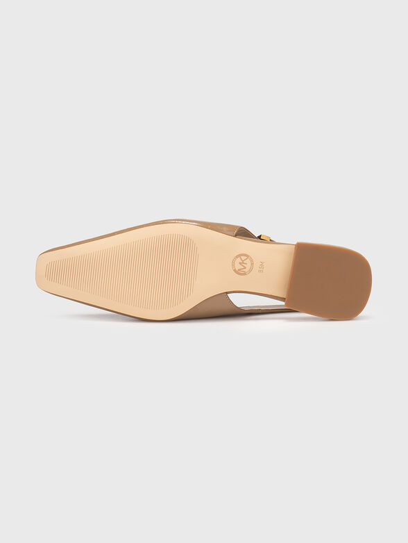 DARRINGTON crackled leather flat - 5