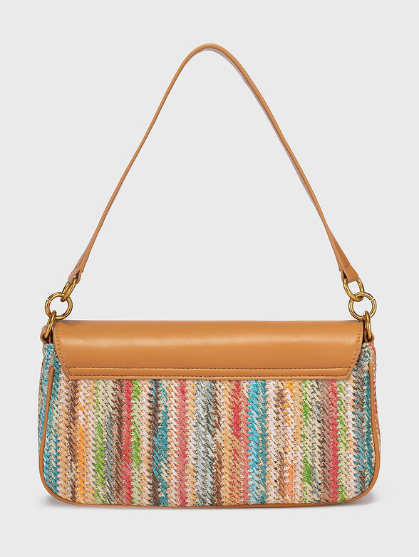 Striped bag with logo accent - 3