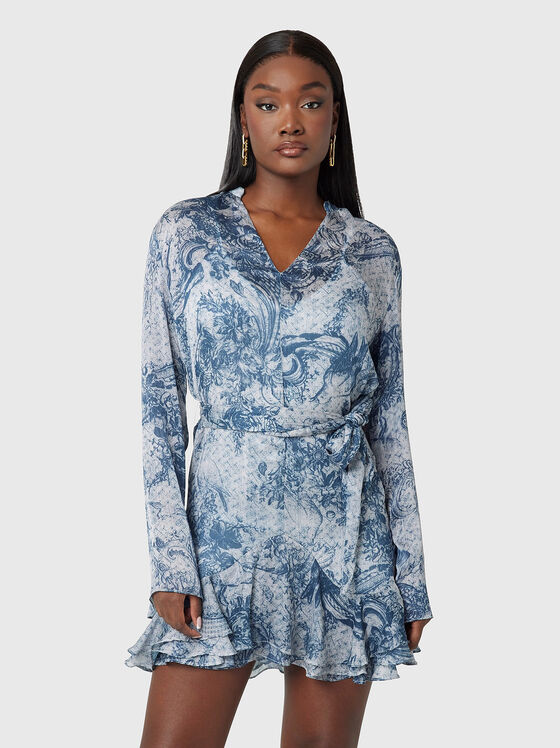 Rochie mini evazată - 1