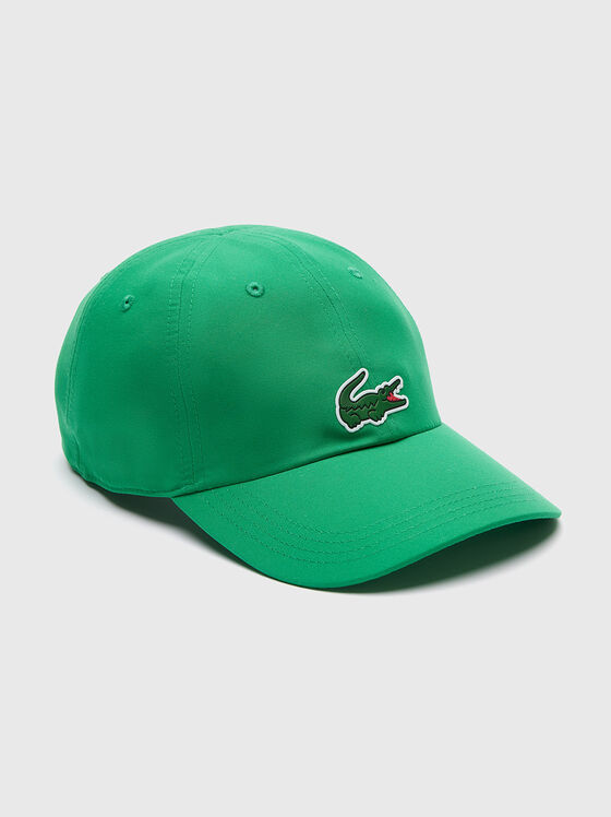 Șapcă de baseball verde cu logo - 1