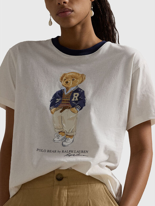 T-shirt with Polo Bear print - 4