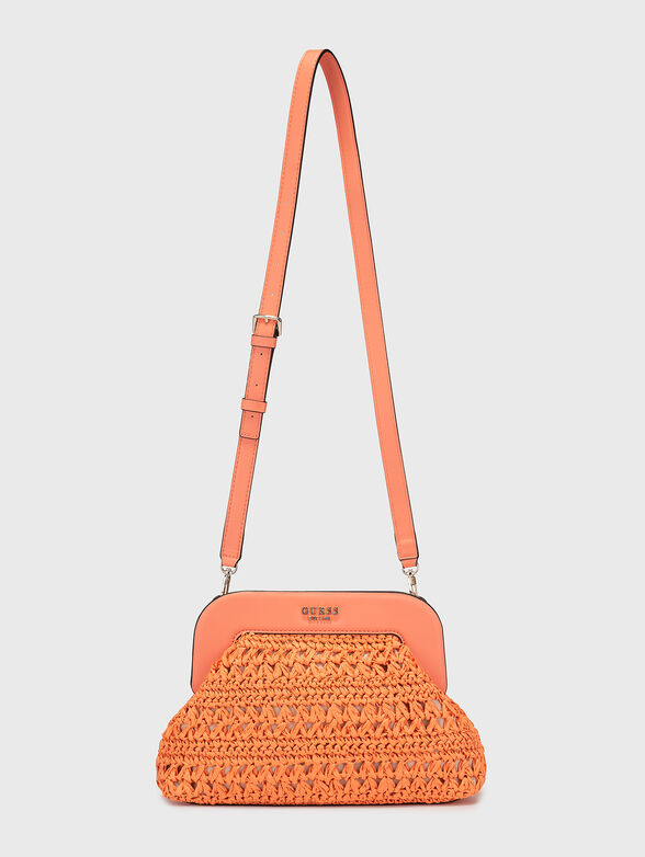 LIGURIA clutch with knitted texture - 2