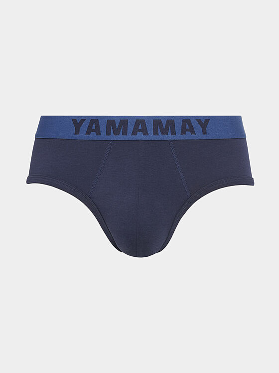 FASHION COLOR Briefs in black - 1