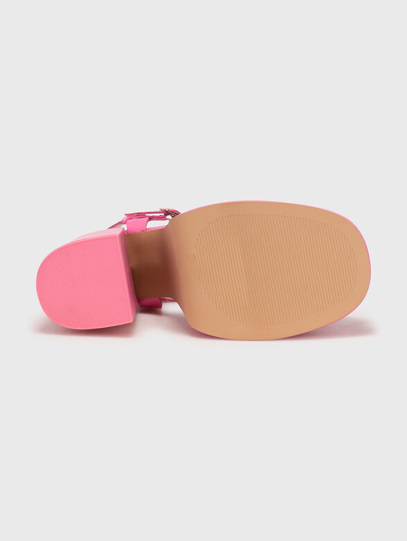 CARLITA pink sandals - 5