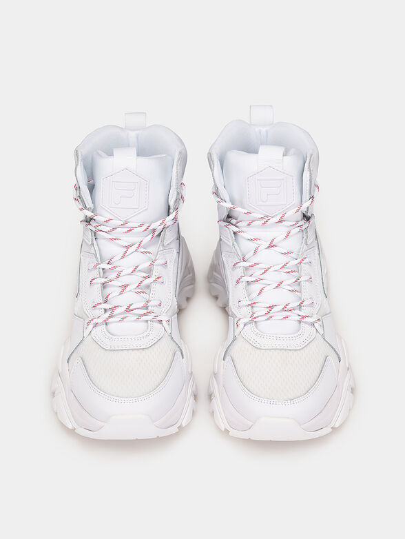 ELECTROVE DESERT white high sports shoes - 6