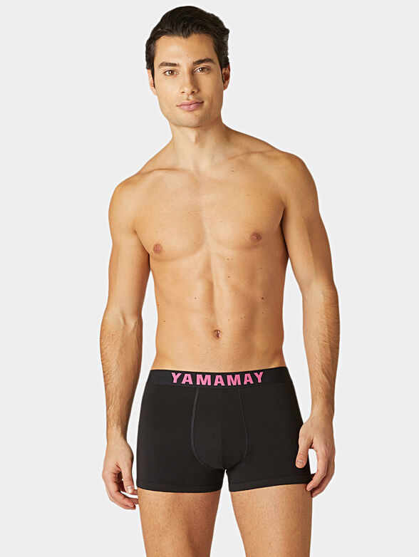 FASHION COLOR black trunks - 1