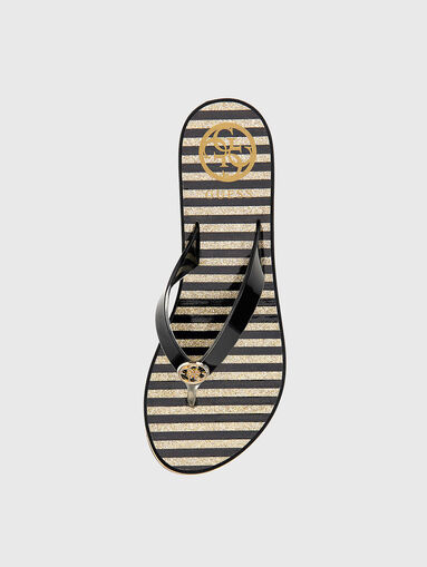 ENZY platform beach slippers - 5