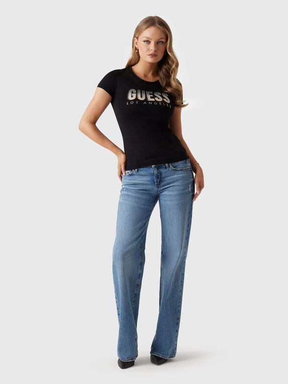 Slim T-shirt with logo - 2